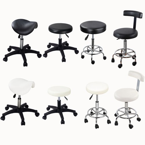 Adjustable swivel salon stool - adjustable,