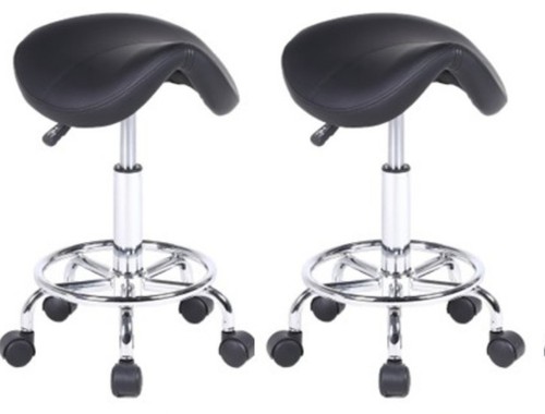 Set salon chairs black - salon,