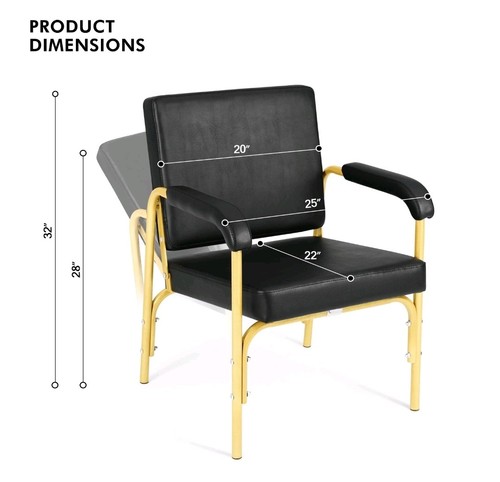 Black auto reclining shampoo - auto,