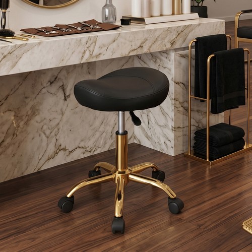 Adjustable swivel salon stool - swivel,