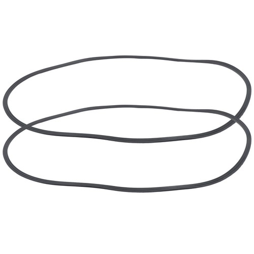 Barber chair rubber ring - chair, black