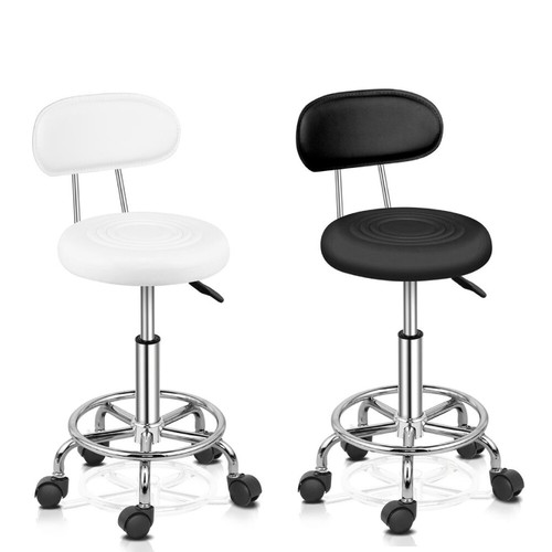 New backrest salon stool - new,
