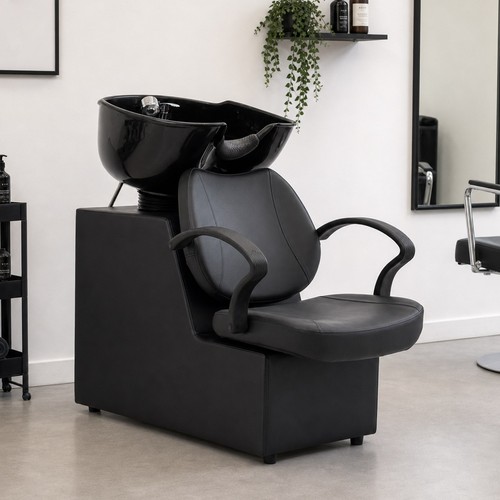 Shampoo bowl and - shampoo, chair