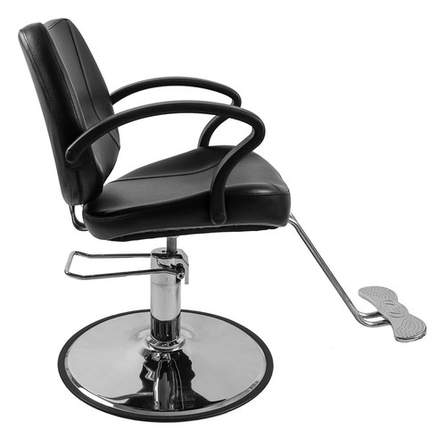 Womens black barbers chair - black,