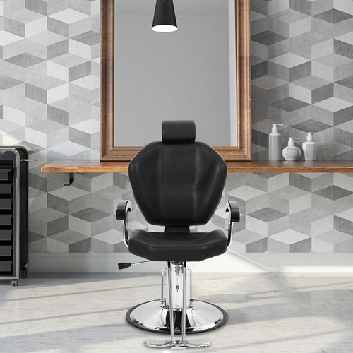 Reclining hydraulic barber - reclining,