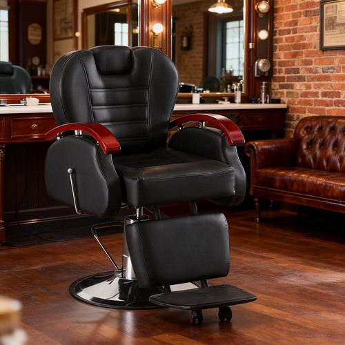 Hydraulic barber chair - barber,