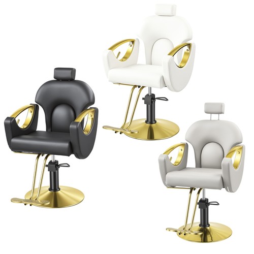 Swivel hydraulic salon chair - hydraulic,