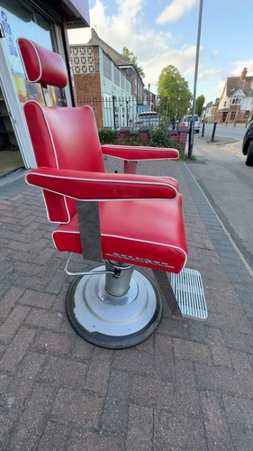 Vintage belmont barber chair - vintage,