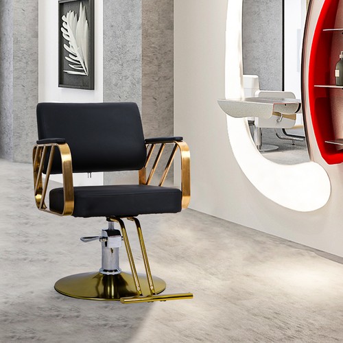 Luxury swivel barber chair - luxury,