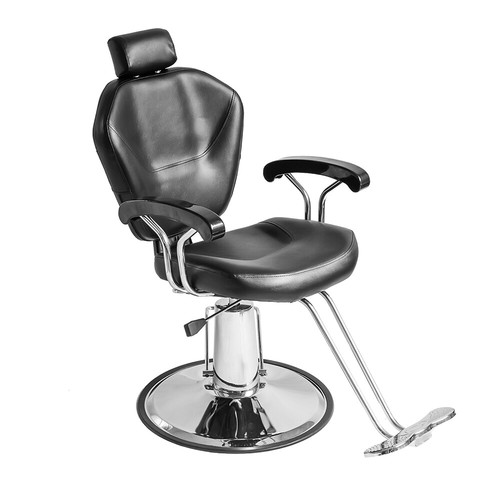 Reclining barber chair swivel - reclining,